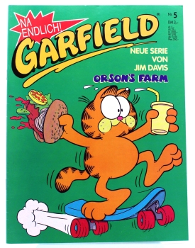 Garfield Comic Magazin Nr. 5 (1987): Na Endlich - Orson's Farm von Bavaria Comic Verlag